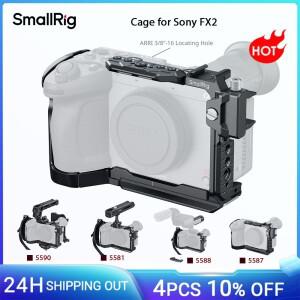 소니 호환호환 FX2용 SmallRig 케이지  상판 케이블 클램프  콜드슈  NATO 레일 포함 카메라 리그 키트  손