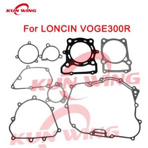 전체 엔진 개스킷 키트  LONCIN 300R 레트로 복고풍 엔틱 바이크 오토바이 부품
