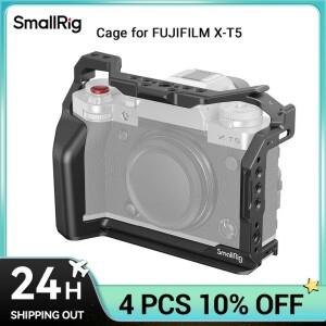 SmallRig 후지필름용 X-T5 카메라 케이지  용 알루미늄 리그  Arca용 NATO 레일 퀵릴리즈 플레이트 내장