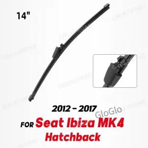 와이퍼 14 시트 용 후방 블레이드 Ibiza Hatchba 2012 2013 2014 2015 2016 2017 MK4 페이스 리프트 앞