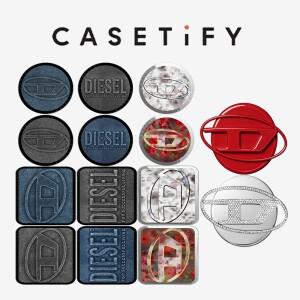 CASETiFY DIESEL 데님 시리즈 마그네틱 폰 홀더 카드팩 (아이폰 호환호환17 16 15 14 13 12 / 삼성호환 S25