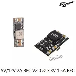 Flywoo 5V/12V 2A BEC V2.0/3.3V 1.5A 모듈 FPV 드론 DIY 부품용