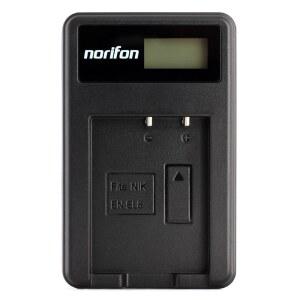 NORIFON EN-EL8 LCD USB 충전기 - NIKON COOLPIX S52C P1 P2 S1 S2용 | NIKON COOLPIX S3 S5 S50 S50C S51 S51C S52 S6 S7 S7C S8 S9와 호환