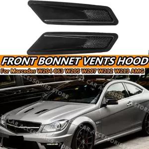 본넷덕트 후드 에어덕트 엔진 벤트 루버 메르세데스 벤츠 호환 W204 C63 W205 W207 W212 W213 AMG 세단 쿠