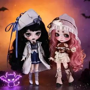 모리건 위니 오크 ICY DBS 블라이스 인형 호러 필름 카빙 립스 매트 페이스 1/6 BJD 아존 S