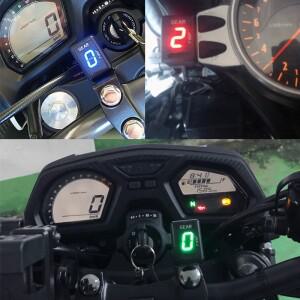Kawasaki Ninja ZX12R 2000 ~ Z250SL 2014-2016 Vulcan 1500 / 오토바이 기어 표시기 1-6 디지털 미터