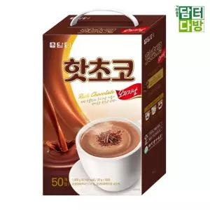 담터 핫초코 50스틱 코코아 분말 음료 코코아차