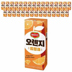 [HQ6] 롯데 델몬트 오렌지 드링크 190ml x 32팩