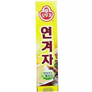 튜브 오뚜기 연겨자 100g 업소용