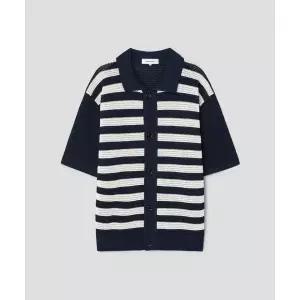빈폴 BEANPOLE MEN 마린 크로셰 반소매 가디건 카디건 네이비 BC645AC43R 473304