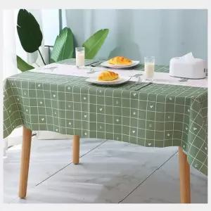 친절한탄씨 러빙홈 엘크 방수 식탁보 2p세트 137x180cm) 테이블보 테이블커버 l