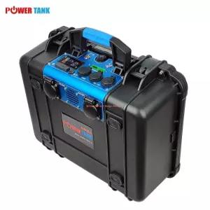 인버터 파워뱅크 리튬이온 PT-OB381SB 12V 캠핑용 낚시용 차박용 배터리 국내제작