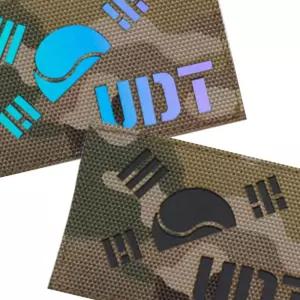 멀티캠 원단 홀로 반 태극기 UDT패치 와펜 반사패치 오로라 필름 xr0CBCC