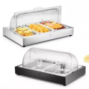 미니 반찬 음료냉장고 셀프바 식품보관 김밥 토핑 샤리통 냉장 업소용 쇼케이스