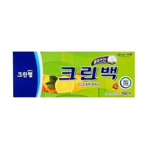 [하프클럽/셀럽하우스]25cmX35cm 비닐백 크린백 위생백 식품포장비닐 100매포장백