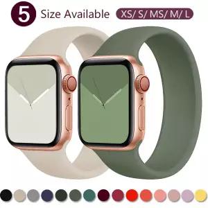 웹사이트 Apple Watch 스트랩용 솔로 루프 40mm 44mm 45mm 41mm 42mm 49mm 46mm 팔찌 iWatch 시리즈 9 10