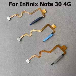Infinix Note 30 홈 버튼 메뉴 지문 센서 터치 ID 스캐너 리본 커넥터 Pro 4G 5G 용 플렉스 케이블