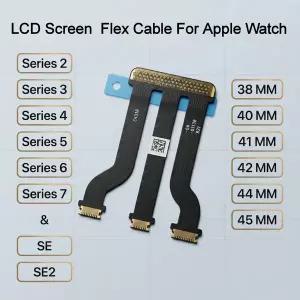 애플워치 1 2 3 4 5 6 7 8 SE 38mm 42mm 40mm 44mm LCD 터치스크린 커넥터 메인보드 리본 플렉스 케이블 교