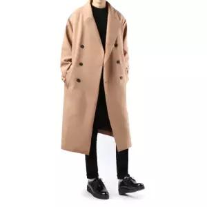 플레이마틴 오버핏 더블 롱 트렌치코트 봄 오버코트 남성 코트
