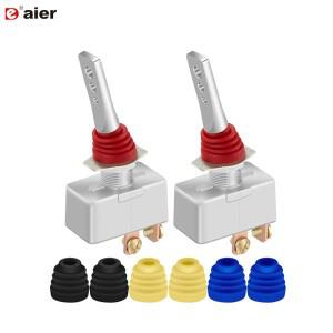 IP65 방수 토글 스위치 50 Amp 12V 고무 부트 커버가 있는 헤비 듀티 알루미늄 하우징 ON/OFF