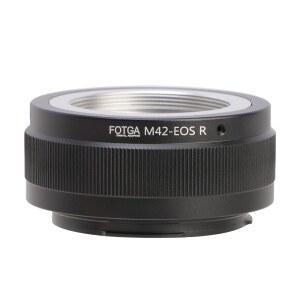 FOCUSFOTO M42 스크류 렌즈용 렌즈 마운트 어댑터 링 R3 R5 R5C R6 MARK II R7 R8 R10 R50 RP R100 카메라 호환 CANON EOS R 미러리스 카메라용