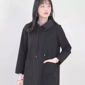 [NS홈쇼핑]애비뉴투지 엄마옷 숄카라 셔링 리본 봄 가을 주머니 긴팔 롱 원피스 K12416...