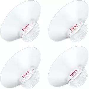 4PC 플랜지 인서트 13mm Momcozy M5/M6/M9/S12 Pro/V1 브레스트 펌프와 호환