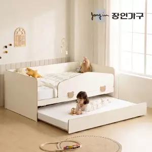 [장인가구]로빈 데이베드 슬라이드 2단침대 프레임SS+가드