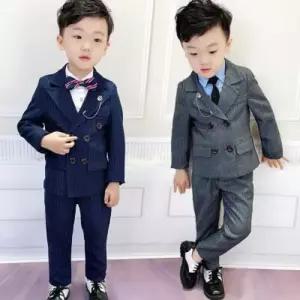 유아정장 아동 남아 아기 돌아기 더블 버튼 정장 3종세트