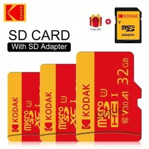 고속 필름 SD 카드 U3 클래스 10 최대 100MB/s 어댑터 TF 메모리 - 32GB 용량으로 제공