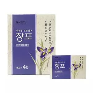 알티피아 동산 CnG 창포비누 100g x 4개입 클리오(WC10A92)
