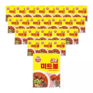 오뚜기 3분 미트볼 150g 24개