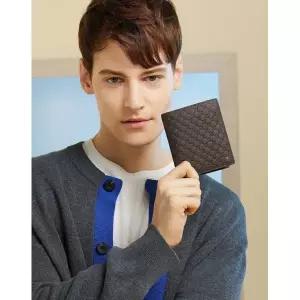[롯데백화점]닥스 액세서리 [선물포장가능]DBWA6F367W3[중지갑][루이스] 브라운 유럽 수입가죽 엠보 DD