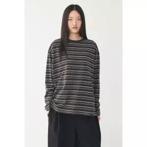 [STUDIO TOMBOY](천안아산점)멀티 스트라이프 라운드넥 긴팔 티셔츠(9176322980AR)