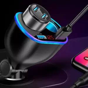 자동차 USB 듀얼포트 고속충전 시거잭 핸드폰 충전기