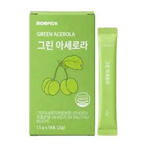 맘픽 그린 아세로라 비타민 C 가루 분말 스틱 1.5g x 14포 1박스