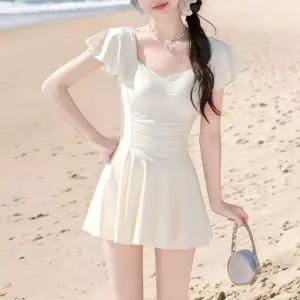 [HS라이프]원피스 OPS 바캉스 셔링 하트넥 수영복