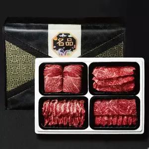 [농할] 국내산 1+등급 한우선물세트 추석 명절 소고기 4구세트 1.2kg (등심300g+갈비300g+채끝300g+부채살300g)