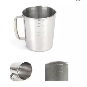 대용량 스텐 계량컵 조리용 대형비커 3000ml 제빵용품 00CB9
