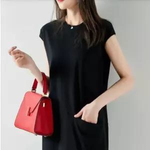 데일리 원피스 주머니 포인트 쿨 민소매원피스