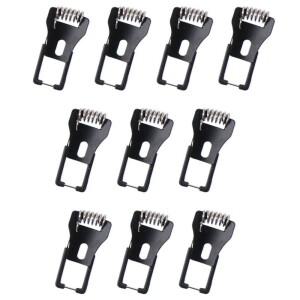 10pcs 냉간 압연 강스틸 다운라이트 스프링 브래킷 실버 블랙 패널 램프 클립 45mm 장착