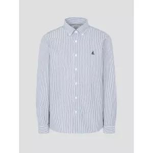 빈폴 26SS 시어서커 스트라이프 셔츠 블루 BC6364C18P 1000802561549
