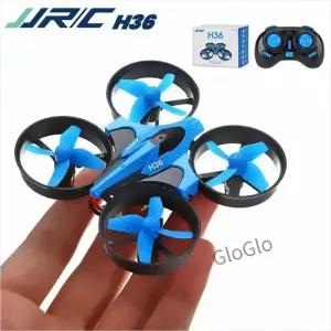2.4G 미니 RC 드론 JJRC H36 원격 제어 쿼드콥터 4채널 6축 리스 모드 360 플립 헬리콥터