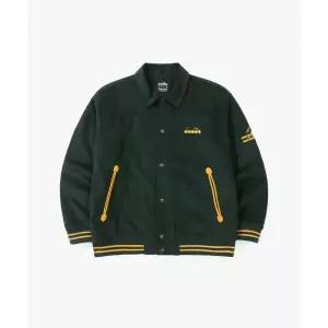 디아도라 몬텔로 코듀로이 바시티 자켓 GREEN 135036