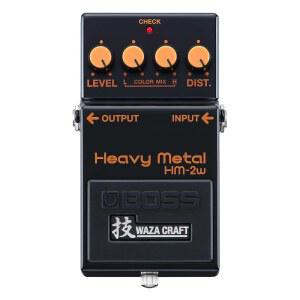 BOSS HM-2W 헤비 메탈 기타 이펙트 Waza 전설적인 및 체인소 HM-2 톤 더 Craft 스탠다드 페달 데스 모드 스웨덴 공격적인 커스텀 에디션