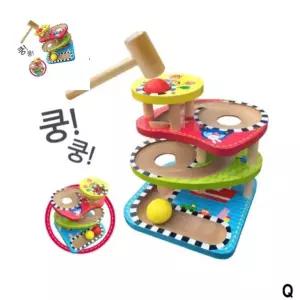 나무장난감 공굴리기장난감 망치놀이 멜로디 4세장난감 키즈카페장난감