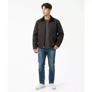 DICKIES 트윌 워크 재킷 Brown