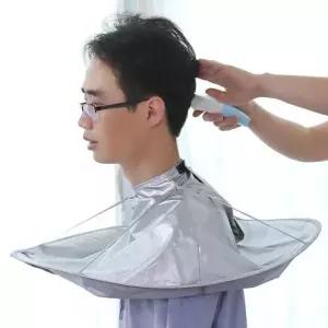 집에서 커트보 이발 셀프염색 머리다듬기 염색가운 보자기 헤어컷