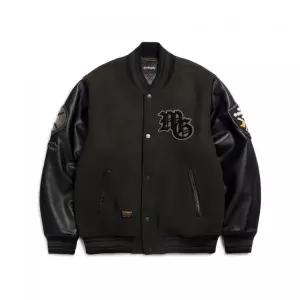마크 곤잘레스 MG WOOL VARSITY JACKET - KHAKI