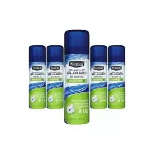 쉬크 쉐이브가드 센서티브 라임폼 220ml x 4개 쉐이빙 면도 쉐이브 거품 폼 젤